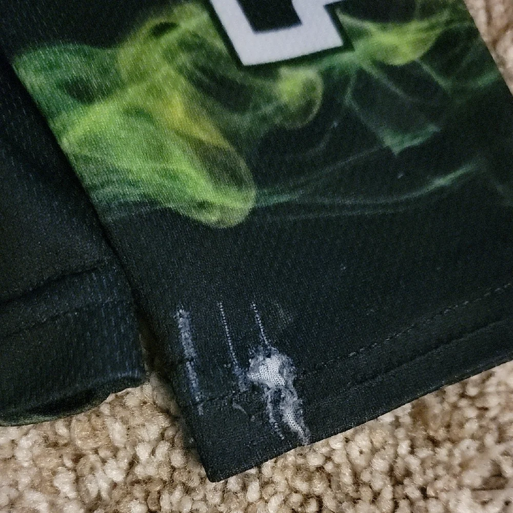 Fox Kids Black and Green Racing Long Sleeve Tee - Picture 2 of 3